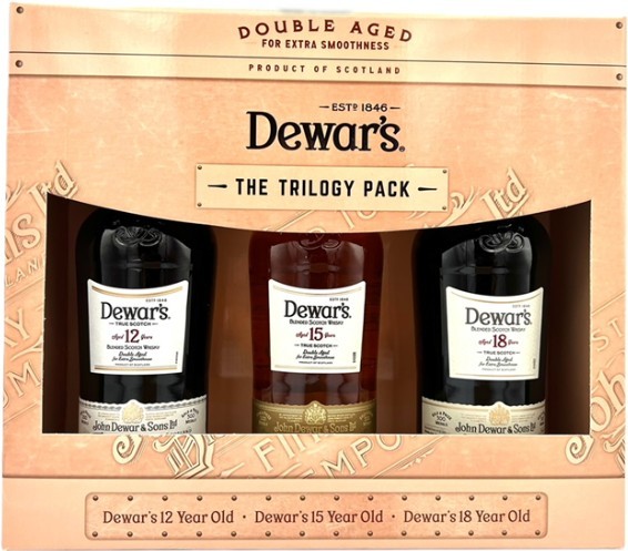 Dewar's - Trilogy 3 Pack Scotch Whisky Gift Set - Public Wine, Beer and  Spirits