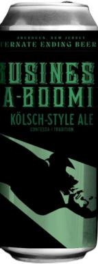Alternate Ending Beer Company - Business is A-Boomin' Klsch (4 pack 16oz cans) (4 pack 16oz cans)