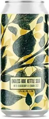 Battery Steele Brewing - Endless Ride: Blueberry & Lemon Zest Sour (4 pack 16oz cans) (4 pack 16oz cans)