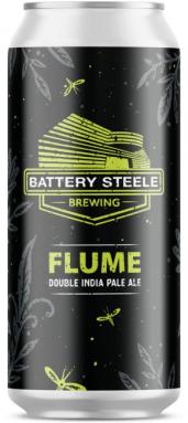 Battery Steele Brewing - Flume Double IPA (4 pack 16oz cans) (4 pack 16oz cans)