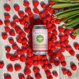 Beach Bee Meadery - Raspberry Green Tea Cider (4 pack 12oz cans) (4 pack 12oz cans)