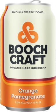 Boochcraft - Orange Pomegranate Hard Kombucha (6 pack 12oz cans) (6 pack 12oz cans)