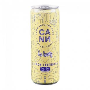 Cann - Lemon Lavender 5mg THC Seltzer (4 pack 12oz cans) (4 pack 12oz cans)