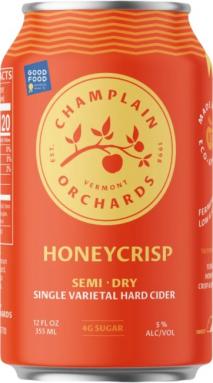 Champlain ORchards - Honeycrisp Semi Dry Cider (4 pack 12oz cans) (4 pack 12oz cans)