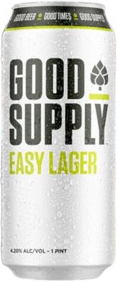 Good Supply - Easy Lager (6 pack 12oz cans) (6 pack 12oz cans)