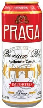 Praga - Czech Pilsner (4 pack 16.9oz cans) (4 pack 16.9oz cans)