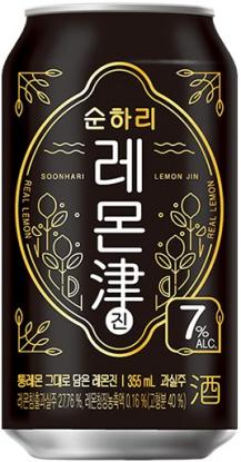 SOONHARI - Lemonjin Sparkling Soju Canned Cocktail (6 pack 12oz cans) (6 pack 12oz cans)