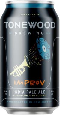 Tonewood Brewing - Improv Double IPA (6 pack 12oz cans) (6 pack 12oz cans)