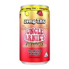 Uncle Arnies - Strawberry Lemon (10mg THC) (4 pack 12oz cans) (4 pack 12oz cans)