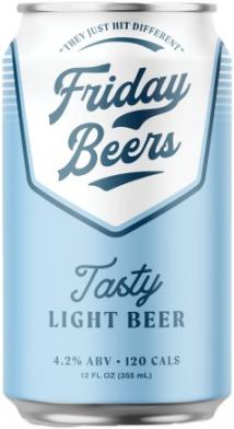 Friday Beers - Light Lager (6 pack 12oz cans) (6 pack 12oz cans)