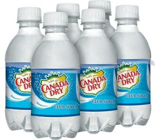 Canada Dry - Club Soda (6 pack 10oz bottles) (6 pack 10oz bottles)