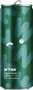 Wynk - Lime Twist THC Seltzer (5mg) (6 pack 12oz cans) (6 pack 12oz cans)