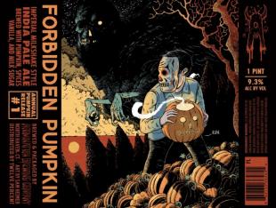 Abomination Brewing Company - Forbidden Pumpkin Imperial Milkshake IPA (4 pack 16oz cans) (4 pack 16oz cans)