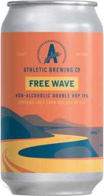 Athletic Brewing Company - Free Wave Non-Alcoholic Double Hop IPA (6 pack 12oz cans) (6 pack 12oz cans)