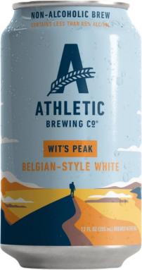 Athletic Brewing Company - Wit's Peak Belgian-Style White Non-Alcoholic (6 pack 12oz cans) (6 pack 12oz cans)