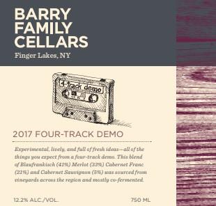 Barry Family Cellars - Four Track Demo Red Blend 2021 (750ml) (750ml)