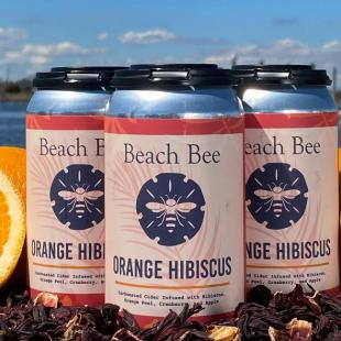 Beach Bee Meadery - Orange Hibiscus Cider (4 pack 12oz cans) (4 pack 12oz cans)