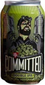 BJs Restaurant & Brewhouse - Committed Double IPA (6 pack 12oz cans) (6 pack 12oz cans)
