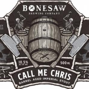 Bonesaw Brewing Company - Call Me Chris Barrel Aged Imperial Stout (500ml) (500ml)