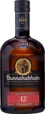 Bunnahabhain - 12 Year Single Malt Scotch Whisky (750ml) (750ml)