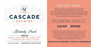 Cascade Brewing - Kentucky Peach Barrel Aged Quad and Blond Ales 2020 (16.9oz bottle) (16.9oz bottle)