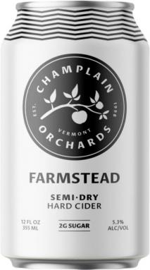 Champlain Orchards - Farmstead Semi-dry Cider (4 pack 12oz cans) (4 pack 12oz cans)