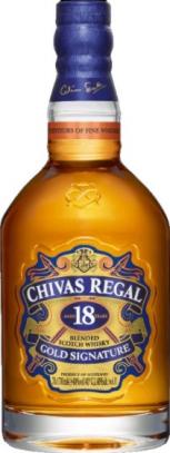 Chivas Regal - 18 Year Gold Signature Blended Scotch Whisky (750ml) (750ml)