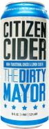 Citizen Cider - The Dirty Mayor Ginger-Infused Cider (4 pack 16oz cans)