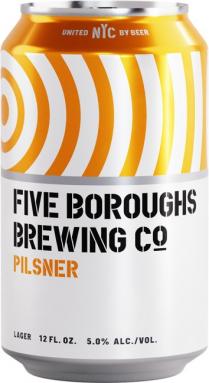 Five Boroughs Brewing Company - Pilsner (6 pack 12oz cans) (6 pack 12oz cans)