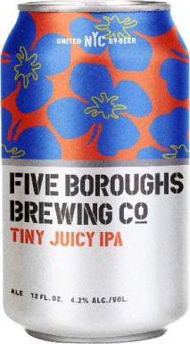 Five Boroughs Brewing Company - Tiny Juicy IPA (6 pack 12oz cans) (6 pack 12oz cans)