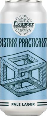 Flounder Brewing Company - Distant Practicality Pale Lager (4 pack 16oz cans) (4 pack 16oz cans)