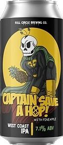 Full Circle Brewing - Captain Save A Hop! w/ Pineapple IPA (4 pack 16oz cans) (4 pack 16oz cans)
