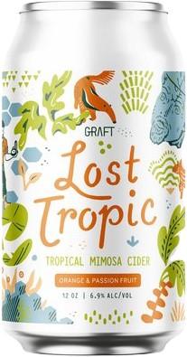 Graft Cider - Lost Tropic Tropical Mimosa Cider (4 pack 12oz cans) (4 pack 12oz cans)