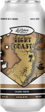 Last Wave Brewing Company - Right Coast Coconut Porter (4 pack 16oz cans) (4 pack 16oz cans)