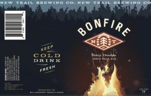 New Trail Brewing - Bonfire Hazy Double IPA (4 pack 16oz cans) (4 pack 16oz cans)