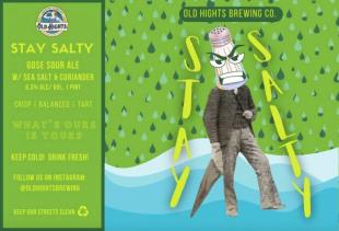 Old Hights Brewing Company - Stay Salty Gose (4 pack 16oz cans) (4 pack 16oz cans)