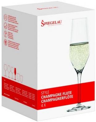Spiegelau - Style 8.5 oz champagne flute (set of 4)