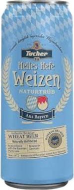 Tucher Bru - Helles Hefe Weizen (4 pack 16.9oz cans) (4 pack 16.9oz cans)