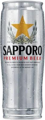 Sapporo Brewing Company - Sapporo Premium (22oz can) (22oz can)