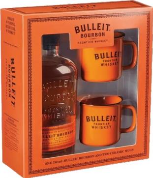 Bulleit - Bourbon Whiskey Gift Set with Two Mugs (750ml) (750ml)