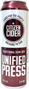 Citizen Cider - Unified Press Traditional Semi-dry Cider 0 (193)