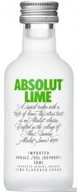 Absolut - Lime Flavored Vodka (50ml) (50ml)