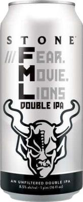 Stone Brewing - Fear.Movie.Lions Double IPA (6 pack 16oz cans) (6 pack 16oz cans)
